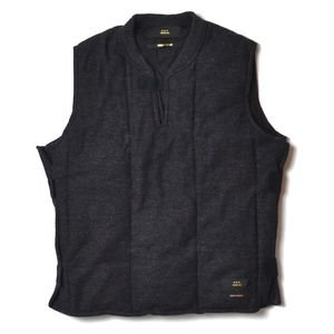 Robert Geller Tatras Wool Vest Dark Blue